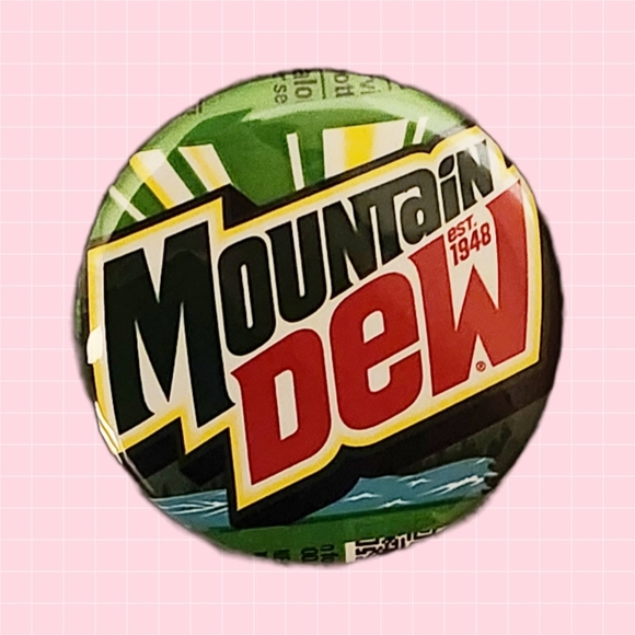 Handmade Other - Mountain Dew 2" Pin
